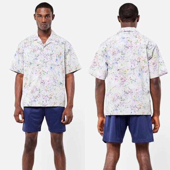 John Elliot Multicolor Studio Floor Camp Shirt - Picture 9 of 9